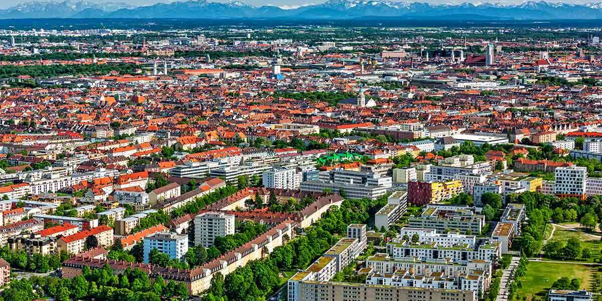Immobilienpreisblase 2023 Luftbild München | Immobilienpreisblase 2023