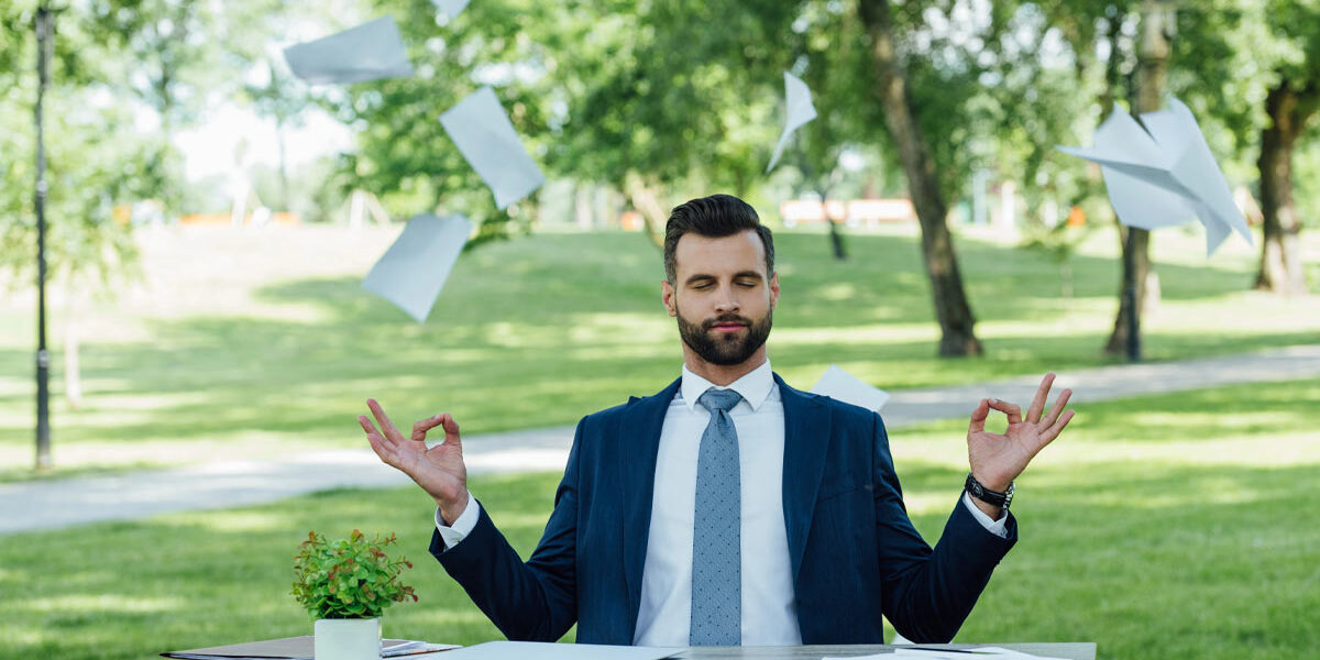 ein Maker der meditiert