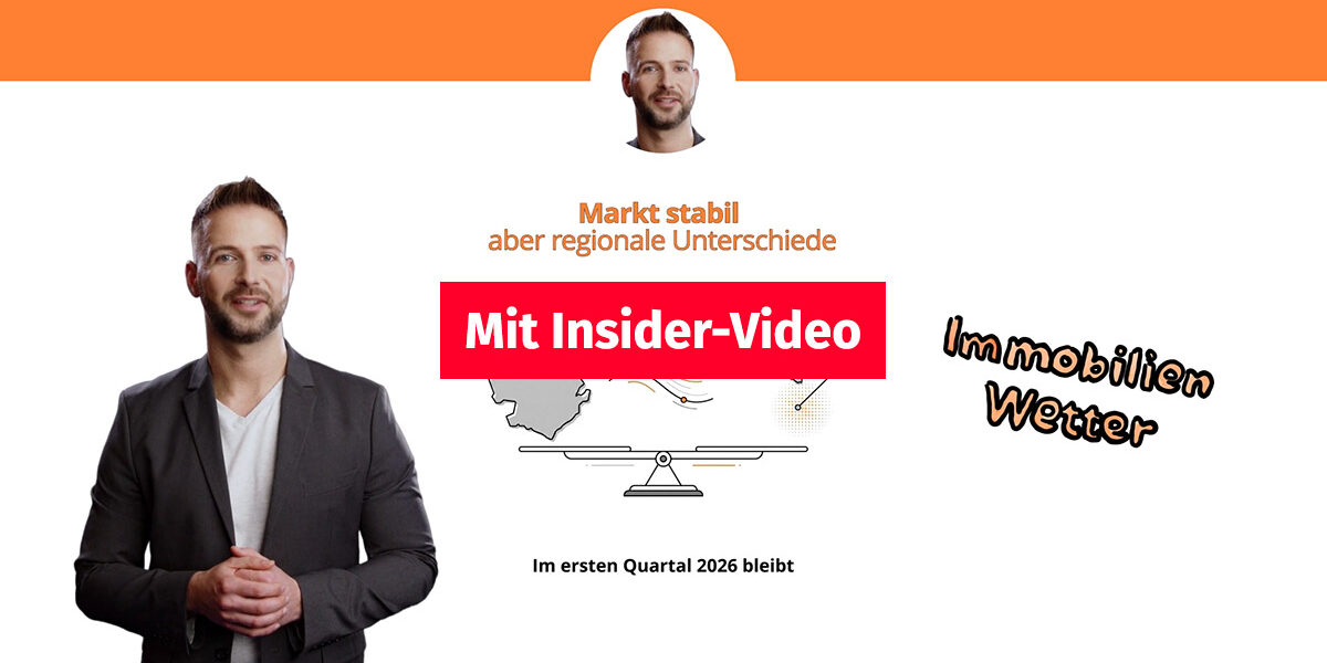 Ein Immobilienexperte erklärt die Lage an den deutschen Immobilienmärkten | ImmobilienWetter – Zwischen Aufklaren und Gegenwind