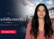 Immobilienwetter – aktuelle Marktupdates und Trends zum Immobilienmarkt mit Immobilienexpertin vor moderner Wohnimmobilie.