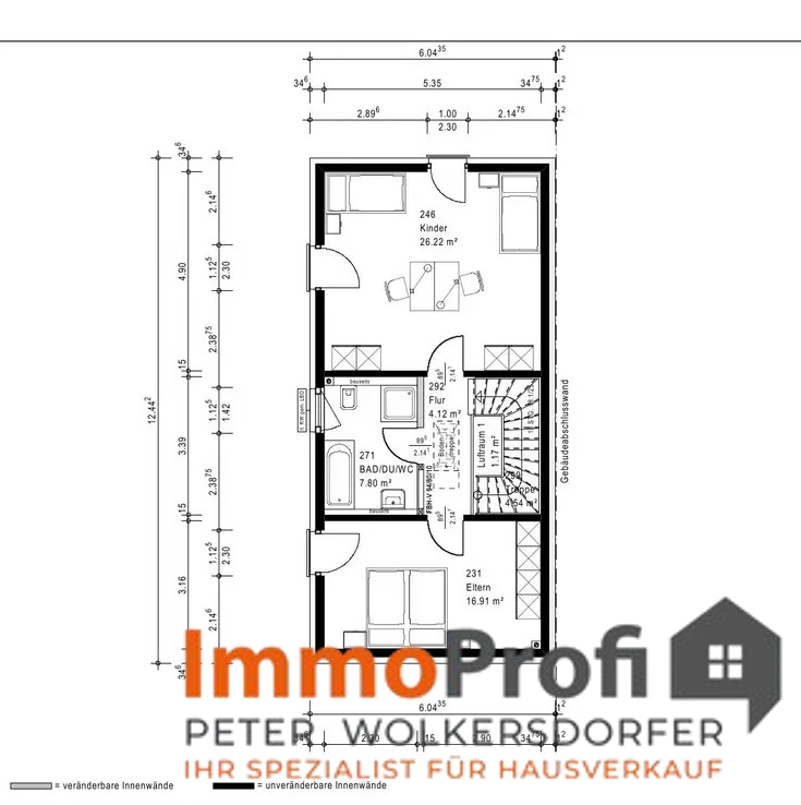 Grundriss OG Projektierung