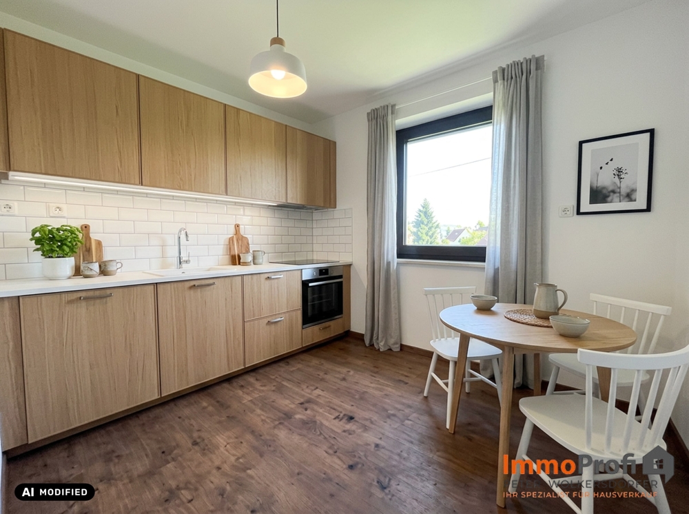 Küche AI modified mit homestaging
